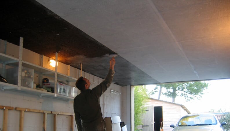 Isolation thermique plafond garage et cave